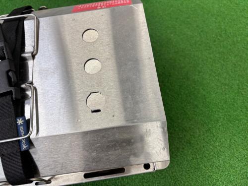 Snow peak (スノーピーク) バーベキューコンロ 保管によるヨゴレのみ CK-130 IGTシステムBBQ BOX 焼武者 未使用品