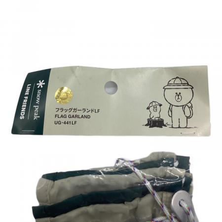 Snow peak (スノーピーク) フラッグガーランドLF LINE コラボ ライン