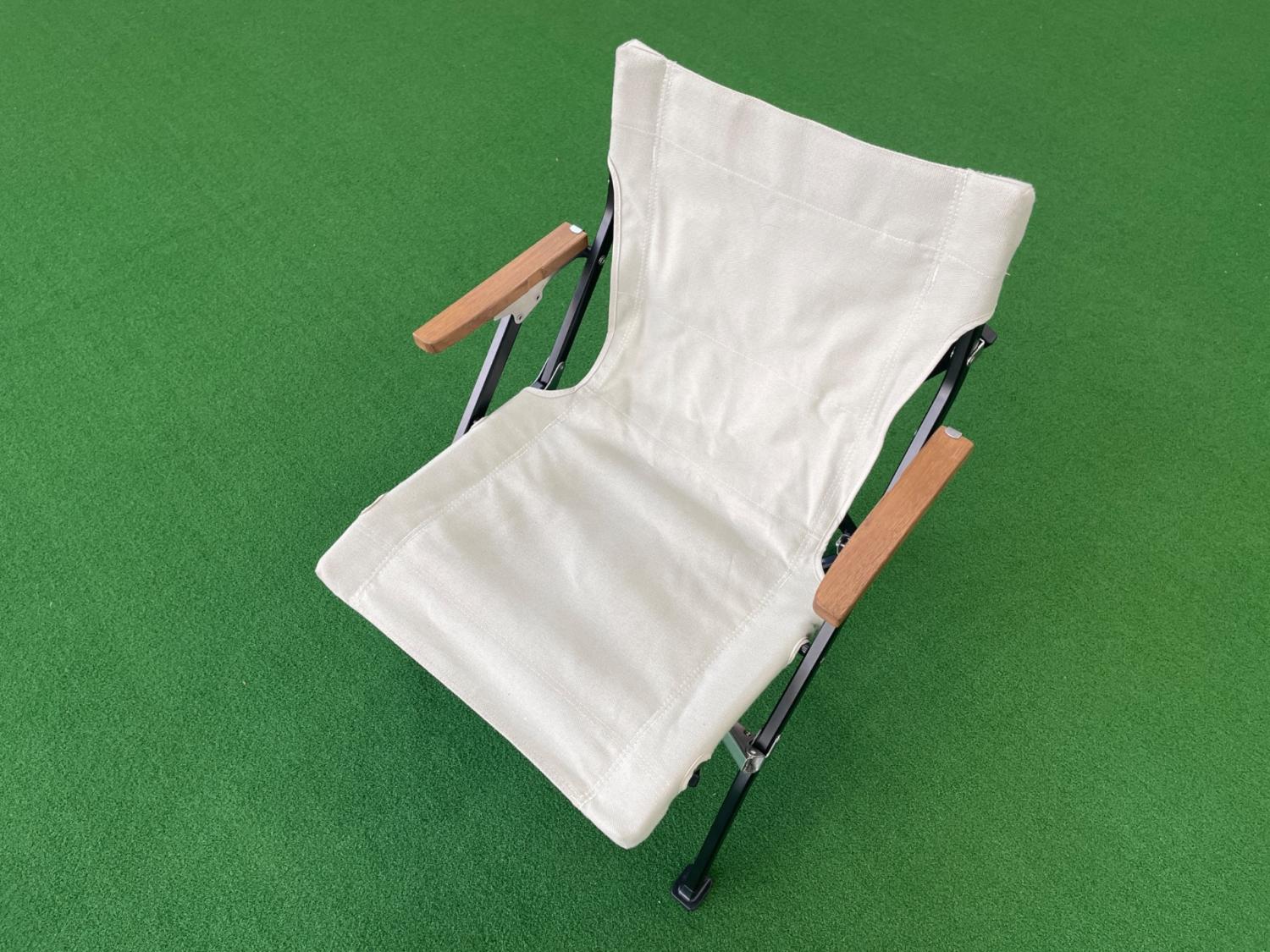 Snow peak (スノーピーク) アウトドアチェア アイボリー ローチェア