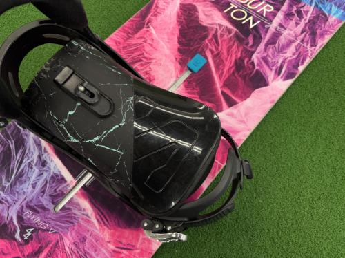 BURTON (バートン) Flying V スノーボード 144cm パープル