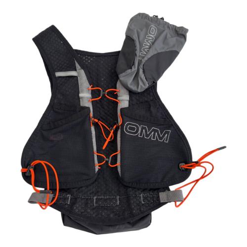 OMM (オリジナルマウンテンマラソン) バックパック 5L グレー COMPRESSOR POD 背面長40cm以下 トレラン用