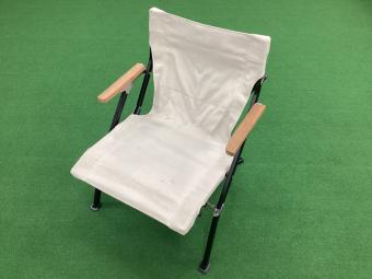 Snow peak (スノーピーク) アウトドアチェア アイボリー ローチェアショート