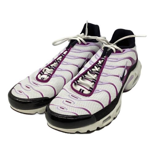 NIKE (ナイキ) ローカットスニーカー メンズ SIZE 28cm ホワイト×パープル エア マックス プラス FN6949-100