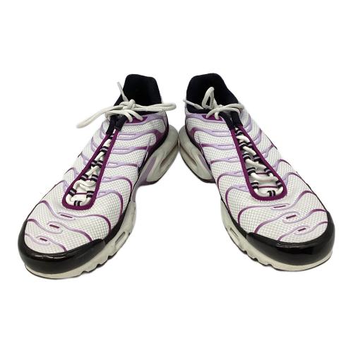 NIKE (ナイキ) ローカットスニーカー メンズ SIZE 28cm ホワイト×パープル エア マックス プラス FN6949-100