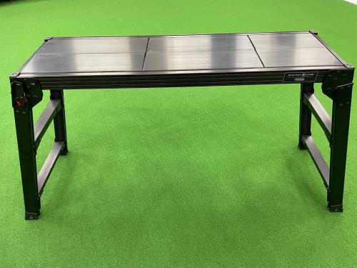 Hasegawa (ハセガワ) アウトドアテーブル ブラック WANTKEYCAMP アルミグリルテーブル