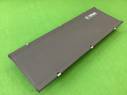 Helinox (ヘリノックス) コット ブラック×ブルー 別売りコットレッグ付き コットワンコンバーチブル