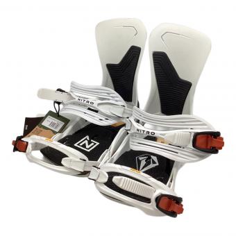 NITRO (ナイトロ) ビンディング Mサイズ ホワイト 24-25モデル ファントム