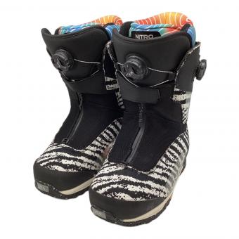 NITRO (ナイトロ) スノーボードブーツ メンズ SIZE 25.5cm ブラック×ホワイト 24-25モデル SKYLAB BOAシステム