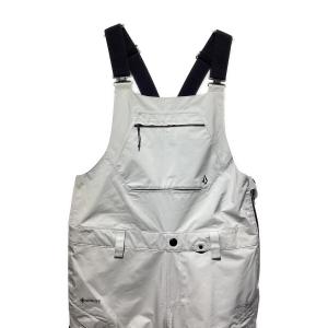 VOLCOM (ボルコム) スノーボードウェア(パンツ) レディース SIZE M ホワイト H1352501/24-25 ビブパンツ GORE-TEX