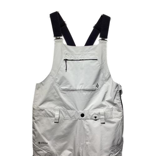 VOLCOM (ボルコム) スノーボードウェア(パンツ) レディース SIZE M ホワイト H1352501/24-25 ビブパンツ GORE-TEX