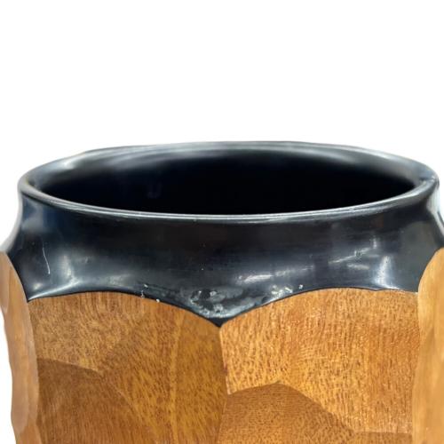 Akihiro WOODWORKS (アキヒロウッドワークス) アウトドア食器 Lサイズ ブラック Jincup Urushi