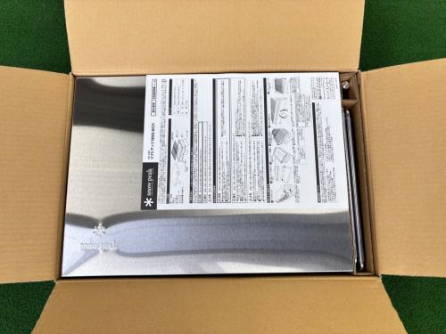 Snow peak (スノーピーク) バーベキューコンロ 開封跡有元箱付 CK-160 リフトアップBBQ BOX