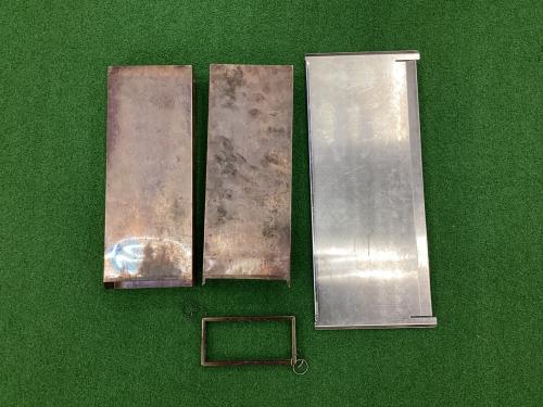 笑's (ショーズ) 薪ストーブ 非純正収納ケース・サイドプレート1枚付 焚き火の箱 G-neo