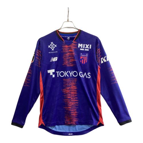 FC東京 (エフシートウキョウ) サッカーユニフォーム メンズ SIZE M ブルー 2025長袖オーセンティックユニフォーム/橋本 拳人【18】 長袖シャツ AMT55233