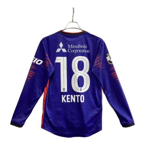 FC東京 (エフシートウキョウ) サッカーユニフォーム メンズ SIZE M ブルー 2025長袖オーセンティックユニフォーム/橋本 拳人【18】 長袖シャツ AMT55233