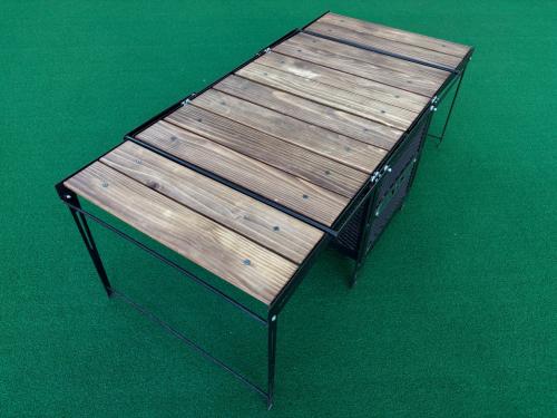 NATURE TONES (ネイチャートーンズ) アウトドアテーブル サイドアップボックス&テーブルL