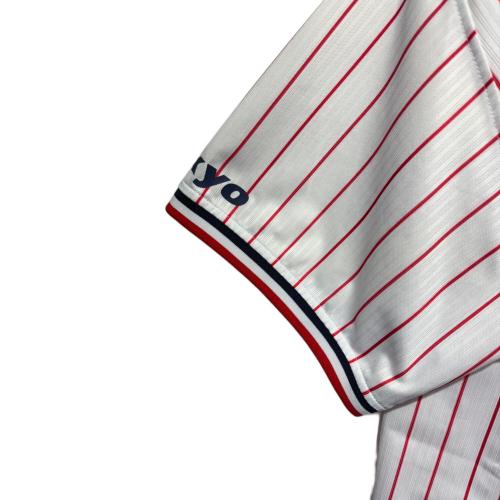 東京ヤクルトスワローズ (トウキョウヤクルトスワローズ) 応援グッズ XLサイズ ホワイト×レッド Majestic製 ユニフォーム 中村悠平【27】 レプリカ JM08-YS-9004-WH