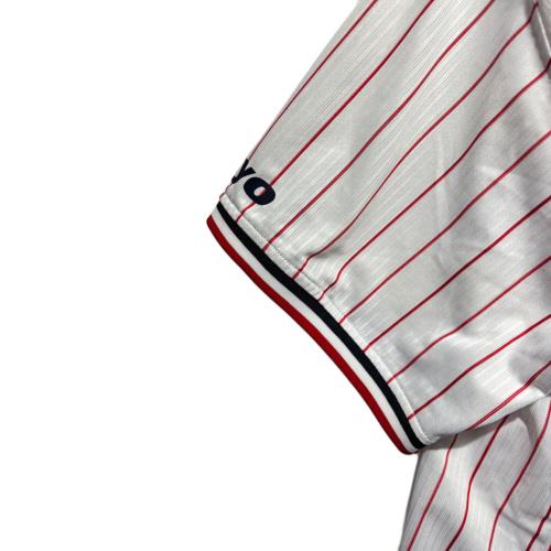 東京ヤクルトスワローズ (トウキョウヤクルトスワローズ) 応援グッズ XLサイズ ホワイト×レッド Majestic製 ユニフォーム 川端慎吾【5】