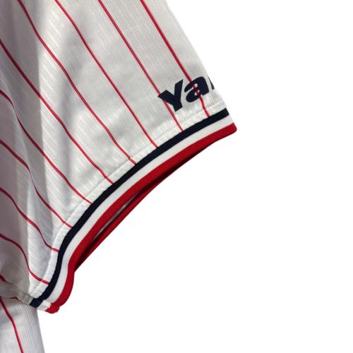 東京ヤクルトスワローズ (トウキョウヤクルトスワローズ) 応援グッズ XLサイズ ホワイト×レッド Majestic製 ユニフォーム 川端慎吾【5】
