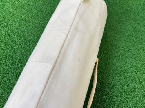 CAMP MANIA PRODUCTS (キャンプ マニア プロダクト) アウトドアテーブル 約50.9×50.9×41.5cm 帆布ケース付 @ ロールトップパーティーテーブル/L ロール ウッド