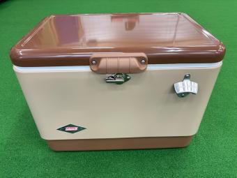 Coleman (コールマン) クーラーボックス バターナッツ(ブラウン系) 2161177 スチールベルトクーラー 未使用品