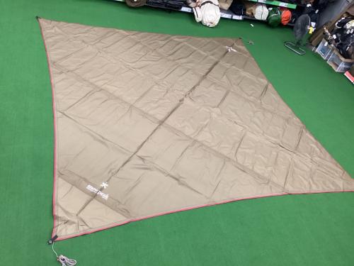 Snow peak (スノーピーク) ウィングタープ FES-111 HDタープシールドウィングオールグレー 550×550(h)cm 3～5人用