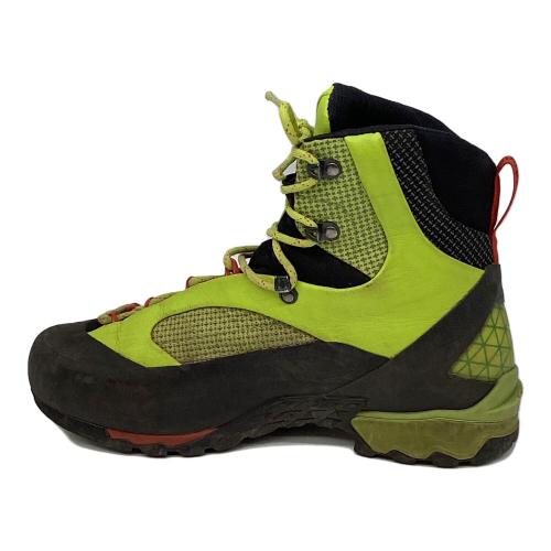 MONTURA (モンチュラ) トレッキングシューズ メンズ EU43.5(約27cm) ブラック×グリーン バーティゴ GORE-TEX ハイカット(ハードソール) GORE-TEX