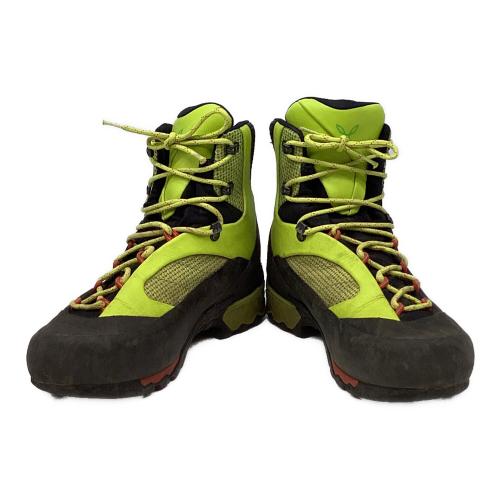 MONTURA (モンチュラ) トレッキングシューズ メンズ EU43.5(約27cm) ブラック×グリーン バーティゴ GORE-TEX ハイカット(ハードソール) GORE-TEX