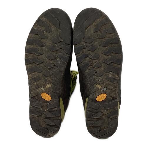 MONTURA (モンチュラ) トレッキングシューズ メンズ EU43.5(約27cm) ブラック×グリーン バーティゴ GORE-TEX ハイカット(ハードソール) GORE-TEX