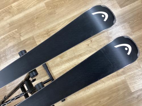 HEAD (ヘッド) カービングスキー 163cm ブラック×イエロ- GRIP