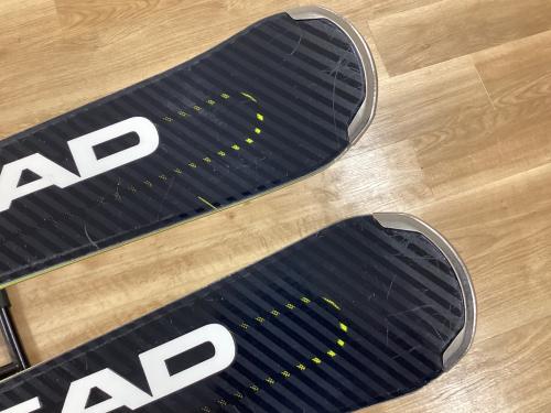 HEAD (ヘッド) カービングスキー 163cm ブラック×イエロ- GRIP