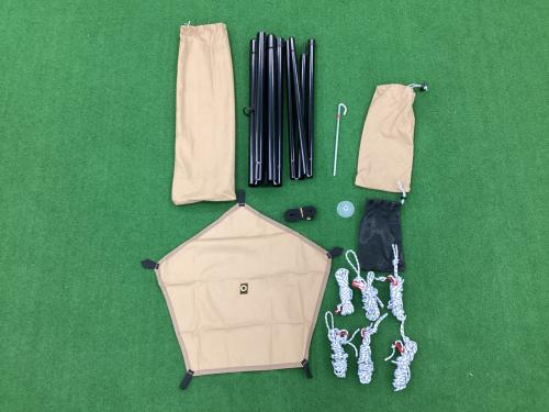 tentmark DESIGNS (テンマクデザイン) ソロテント TM-200230 サーカスTCコンフォートソロ 約362×340×230(h)cm 1人用 TC素材 未使用品