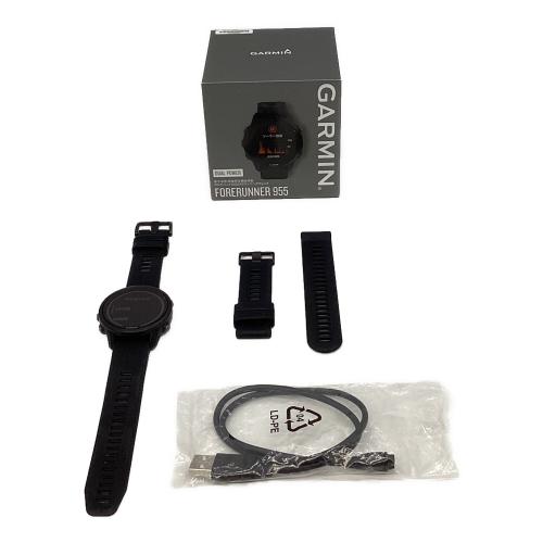 GARMIN (ガーミン) デジタルウォッチ 010-02638-D0 FORERUNNER 955 動作確認済み ラバーベルト