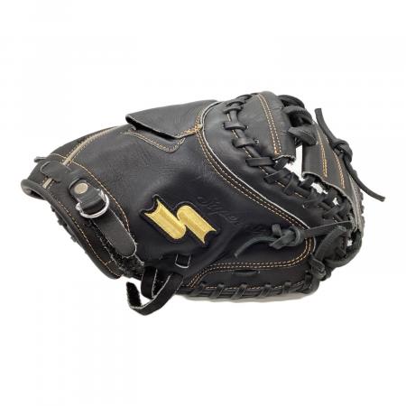SSK RAWHIDE-LACING 軟式キャッチャーミット　黒 SSK (エスエスケイ) 軟式グローブ ブラック RAWHIDE LACING