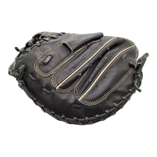 SSK (エスエスケイ) 軟式グローブ ブラック RAWHIDE LACING キャッチャーミット SSM-201