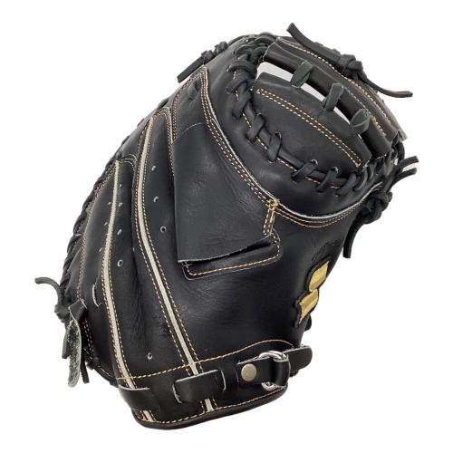 SSK (エスエスケイ) 軟式グローブ ブラック RAWHIDE LACING キャッチャーミット SSM-201