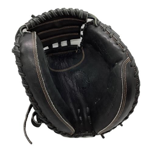 SSK (エスエスケイ) 軟式グローブ ブラック RAWHIDE LACING キャッチャーミット SSM-201