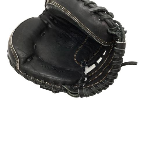 SSK (エスエスケイ) 軟式グローブ ブラック RAWHIDE LACING キャッチャーミット SSM-201