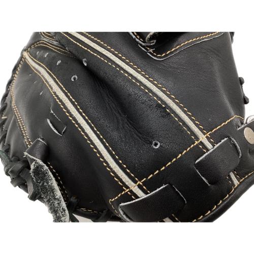 SSK (エスエスケイ) 軟式グローブ ブラック RAWHIDE LACING キャッチャーミット SSM-201