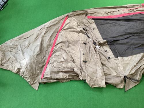 Snow peak (スノーピーク) ツールームテント アップライトポール190cm2本付 2019年製 TP-671R ランドロック 約625×405×205cm 3～5人用