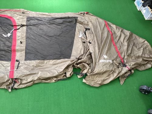 Snow peak (スノーピーク) ツールームテント アップライトポール190cm2本付 2019年製 TP-671R ランドロック 約625×405×205cm 3～5人用