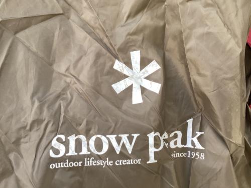 Snow peak (スノーピーク) ツールームテント アップライトポール190cm2本付 2019年製 TP-671R ランドロック 約625×405×205cm 3～5人用