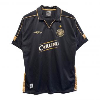 UMBRO (アンブロ) サッカーユニフォーム SIZE M ブラック 03-04アウェイユニフォーム デサントタグ セルティック