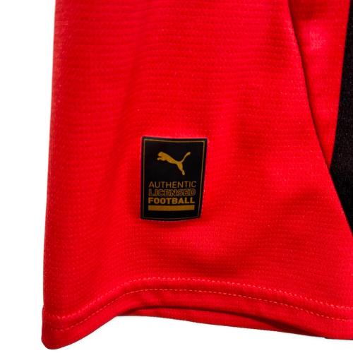 ACミラン (エーシーミラン) サッカーユニフォーム SIZE XL レッド×ブラック ACミラン 24/25 ユニフォーム ホーム 半袖 レプリカ アルバロ・モラタ【7】 PUMA 774979-01