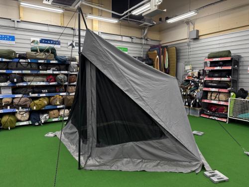 TOKYO CRAFT (トウキョウクラフト) ソロテント TC-027 ダイヤフォートTC 約330×275×215(h)cm 1人用 TC素材