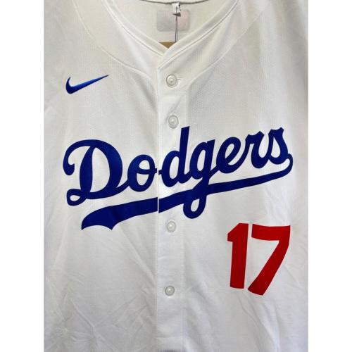 ロサンゼルスドジャース 応援グッズ XLサイズ ホワイト リミテッド レプリカユニフォーム  T7LM-LDHO ユニフォーム 大谷翔平【17】