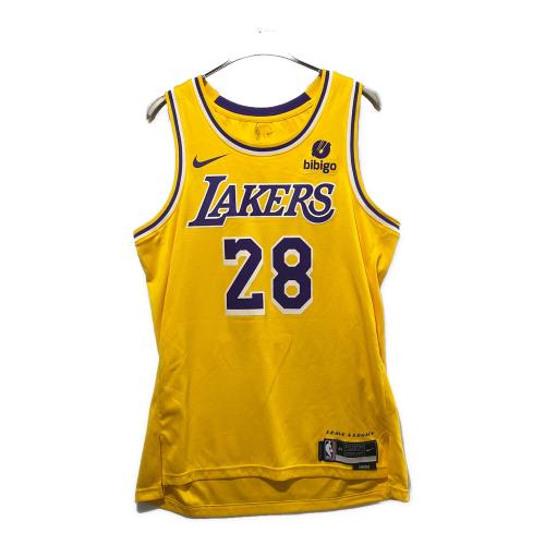 NIKE (ナイキ) バスケットユニフォーム SIZE 48 イエロー×パープル 美品 八村塁【28】 DN2140-728