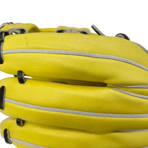 MIZUNO (ミズノ) 硬式グローブ イエロー サイズ9 グローバルエリート HSelection03 1AJGH26423