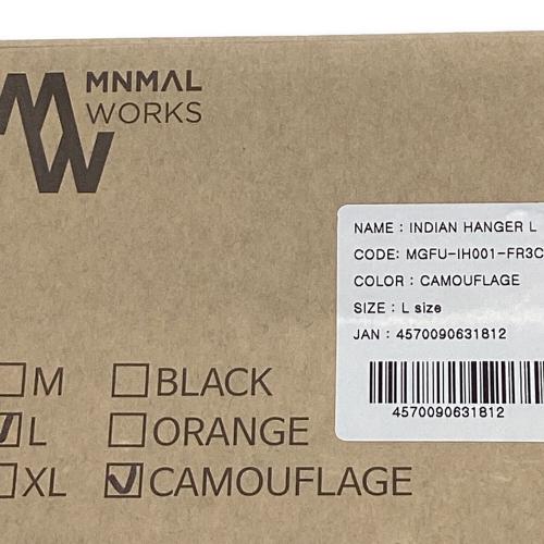 MINIMAL WORKS (ミニマルワークス) システムラック カモフラージュ MGFU-IH001-FR3CA インディアンハンガーL