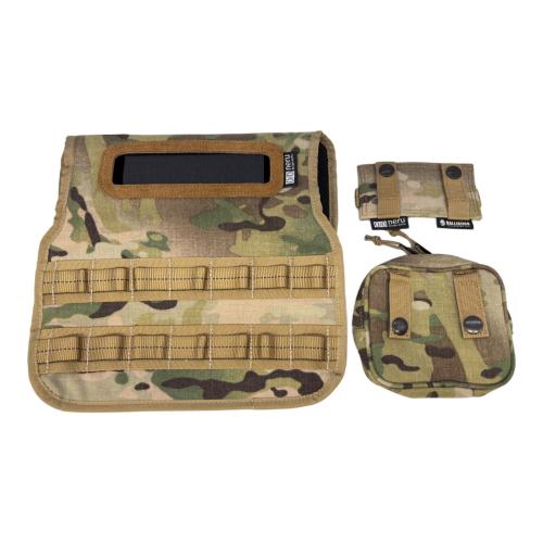 neru design works (ネルデザインワークス) 収納ケース EB-COVER・nnporch・GZ holderセット 程度A マルチカム 3点セット Ballistics